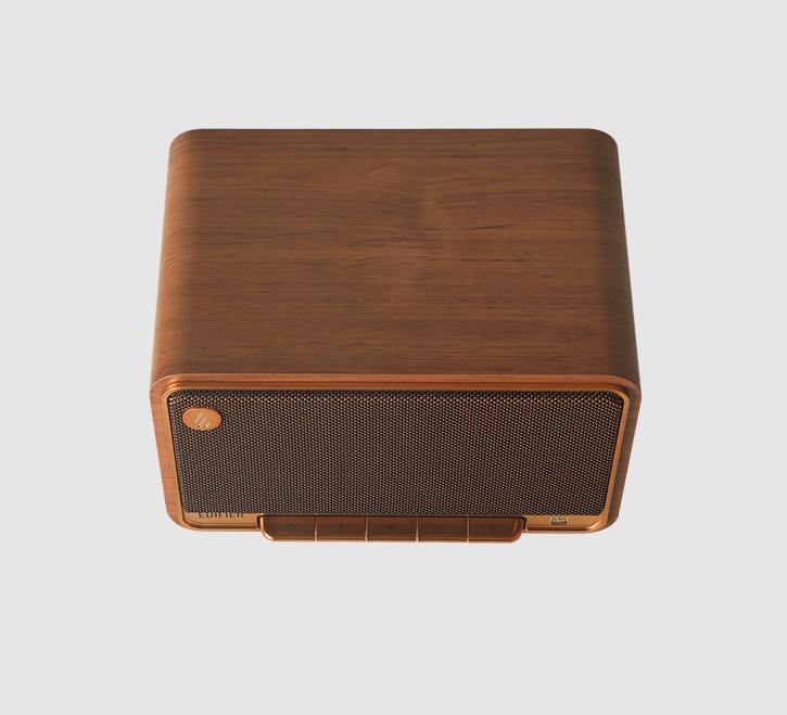 Edifier D32 Smart Speaker wifi and bluethooth Brown - Image 3