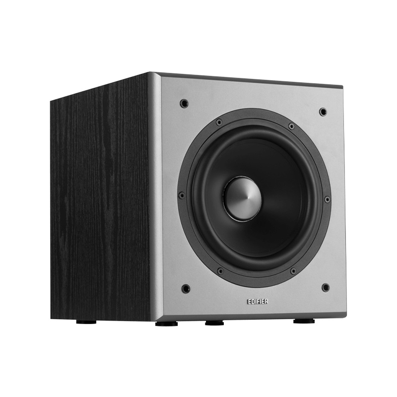 Edifier T5 Powered Active Subwoofer Black 38Hz frequency response MDF enclosure Adjustable Bass and Frequency Bandwidth - Image 2