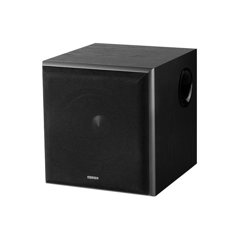 Edifier T5 Powered Active Subwoofer Black 38Hz frequency response MDF enclosure Adjustable Bass and Frequency Bandwidth - Image 4