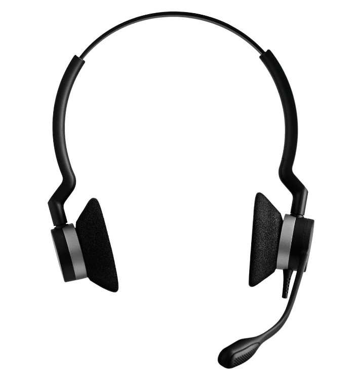 Jabra Biz 2300 Duo UC USB-C Corded Headset, HD Voice, Air Shock Microphone, Freespin, Talk in Comfort, Wired Headsets, PeakStop - Image 2