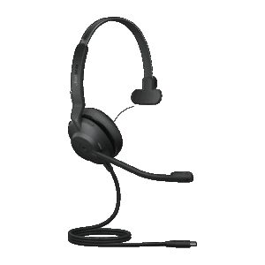 Jabra Evolve2 30 SE Wired USB-C MS Mono Headset, Lightweight & Durable, Noise Isolating Ear Cushions, 2-Mic Technology, 2Yr Warranty, Plug-and-play