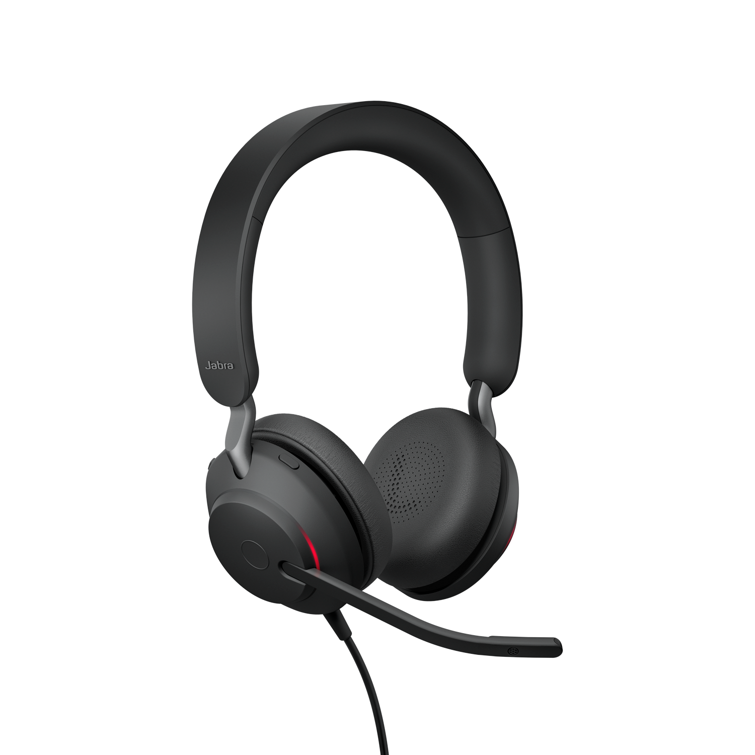 Jabra Evolve2 40 SE Wired USB-C UC Stereo Headset, 360° BusyLight, Noise Isolationg Ear Cushions, 2Yr Warranty, Plug-and-play, 3-Microphone Technology - Image 2