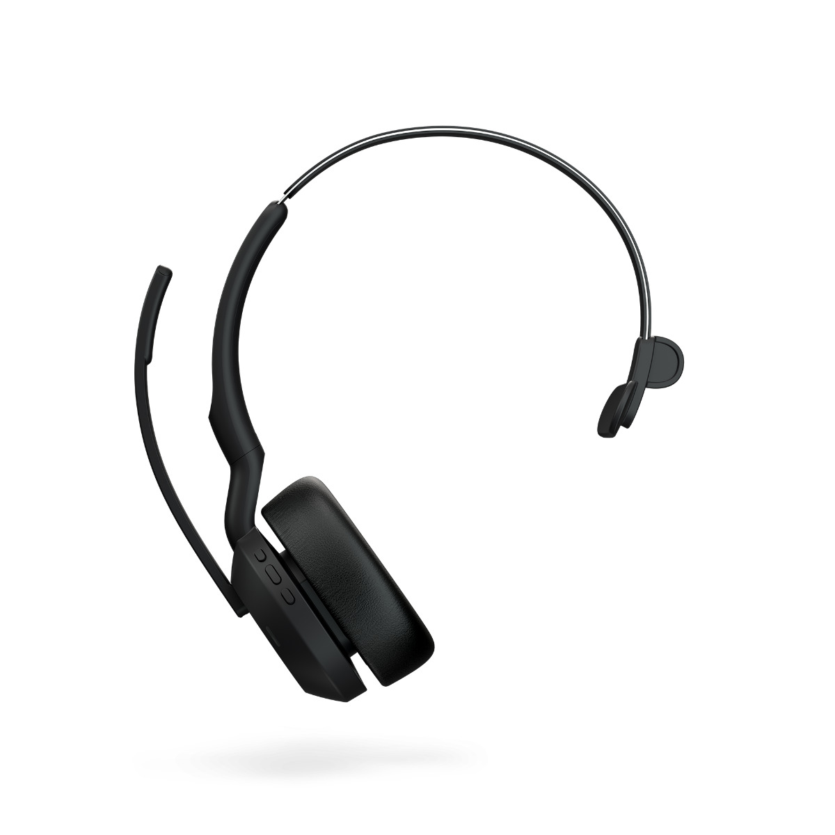 Jabra Evolve2 55, USB A, MS Teams, Mono, Active Noise Cancellation (ANC), Link 380 Bluetooth® Adapter ,30m Wireless Range, 18 Hours Battery Life - Image 3