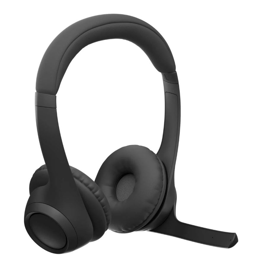 Logitech ZONE 300 Wireless Headset Midnight Black 1-Year Limited Hardware Warranty - Image 2