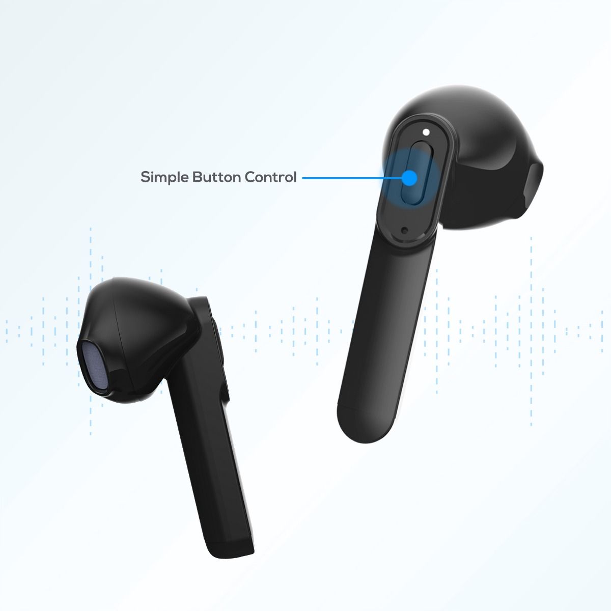 (LS)mbeat® E1 True Wireless Earbuds/Earphones - Up to 4hr Play time, 14hr Charge Case, Easy Pair Fully charging time 2 hours Additional play 14 hr - Image 2