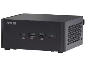 ASUS NUC 14 Pro Revel Canyon Tall Core Ultra 7 Barebone Kit Mini PC, MTL-H 28W (U7 155H), Integrated GPU, Wi-Fi 6E, AU Cord, No RAM/Storage/OS, DDR5