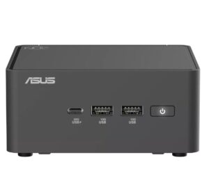 ASUS NUC 15 Pro Tall SI Barebone Intel Core 5-120U (15W) Mini PC, DDR5, Integrated GPU, WI-FI 7, Thunderbolt4, HDMI, USB C, 2.5G LAN, No RAM/OS/Storag