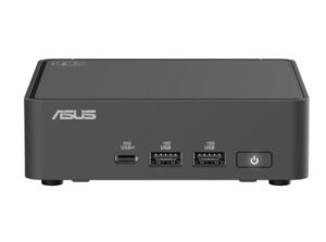 ASUS NUC 15 Pro Mini PC Barebone Kit - Intel Core 5-210H Processor 25W - SLIM, 2x DDR5 SODIMM Slots, Dual M.2 PCIE4