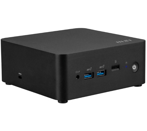 MSI Cubi NUC 1M-017BAU miniPC barebone, Black Intel Core 3-100U DDR5 2*M.2 2*HDMI 2*TBT 2*LAN Wifi6 Card Reader Switch Cable 3Y - Image 2