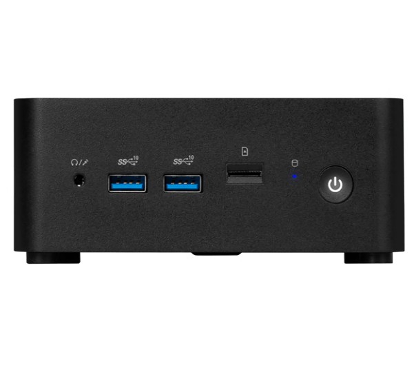 MSI Cubi NUC 1M-017BAU miniPC barebone, Black Intel Core 3-100U DDR5 2*M.2 2*HDMI 2*TBT 2*LAN Wifi6 Card Reader Switch Cable 3Y - Image 3