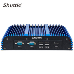 Shuttle BPCAL03I5 Box PC, Core i5-1245UE, 2x DDR5, 2x LAN, 3x COM, 1x M.2, 8x USB, 2x HDMI