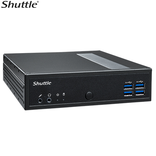 Shuttle DL30N Slim Mini PC 1L Barebone - Intel Processor N100, Fan-less, LAN, RS232/RS422/RS485, HDMI, DP, VGA, Vesa Mount, 65W Adapter - Image 4