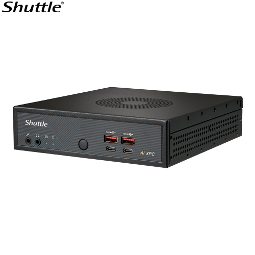 Shuttle AI XPC, Intel ® Meteor Lake Core Ultra 5 125H processor, 2x DDR5, 3x M.2 2280, 2x HDMI, 2x DP, 8x USB, 4x 2.5G LAN, 1x M.2 2230 - Image 3