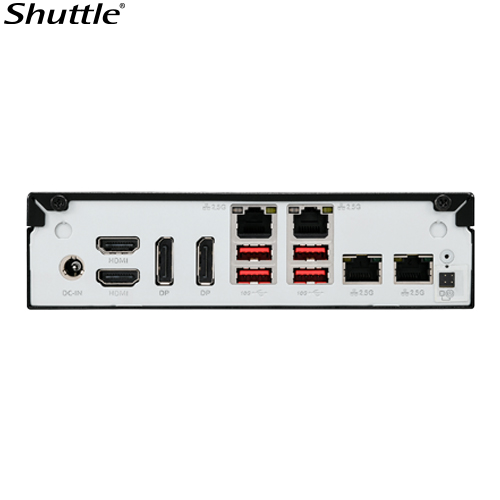 Shuttle AI XPC, Intel ® Meteor Lake Core Ultra 5 125H processor, 2x DDR5, 3x M.2 2280, 2x HDMI, 2x DP, 8x USB, 4x 2.5G LAN, 1x M.2 2230 - Image 4