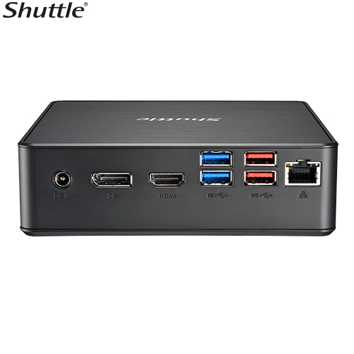 Shuttle NC40U Slim Mini PC, 1L Barebone - Celeron 7305, HDMI, DP, VGA, RJ45, LAN, 2xDDR4, 2.5' HDD/SSD, VESA mount - Image 2