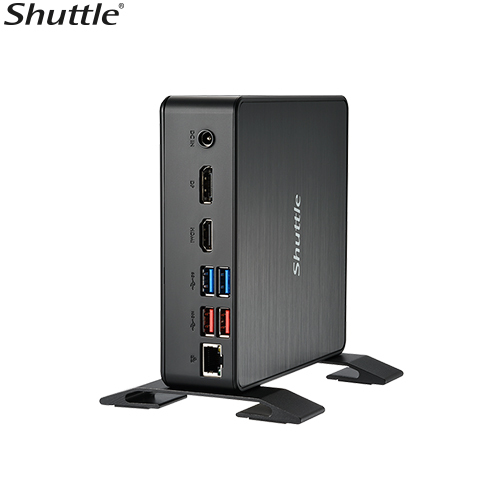Shuttle NC40U Slim Mini PC, 1L Barebone - Celeron 7305, HDMI, DP, VGA, RJ45, LAN, 2xDDR4, 2.5' HDD/SSD, VESA mount - Image 4