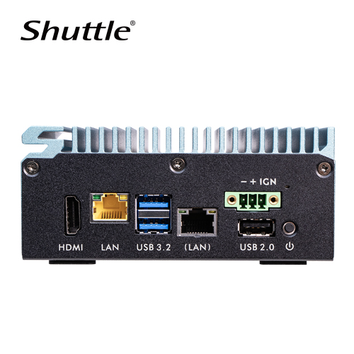 Shuttle SPCEL03 Industrial Computer -Intel Atom x6413E, 1x HDMI, 2x LAN,3x USB, RS232/422/485, DIO, DDR4 (Max 32GB) Dual Channel DDR4-3200MHz - 32GB M - Image 4