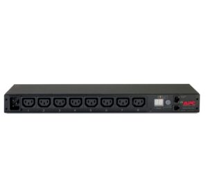 APC Rack PDU, Metered, 1U, 16A, 208/230V, (8) C13, Load capacity 3300 VA