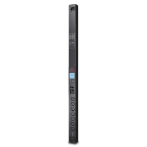 APC Rack PDU 2G, Switched, ZeroU, 16A, 230V, (7) C13 & (1) C19, IEC309 Cord