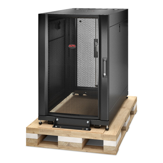 APC NetShelter SX, Server Rack Enclosure, 18U, Shock Packaging, Black, 925H x 600W x 1070D mm - Image 3