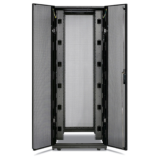 APC NetShelter SX 45U 750mm Wide x 1070mm Deep Enclosure with Sides Black - Image 2