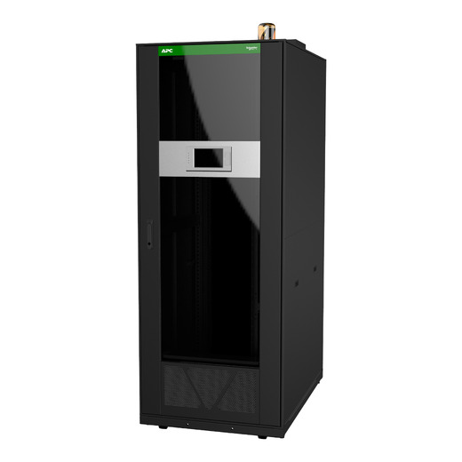 APC EcoStruxure Micro Data Center, with 43U rack, 6kVA Smart UPS, basic PDU, Netbotz, RM cooling, unassembled, 230V, 50Hz, 2180H x 800W x 1200D mm - Image 2