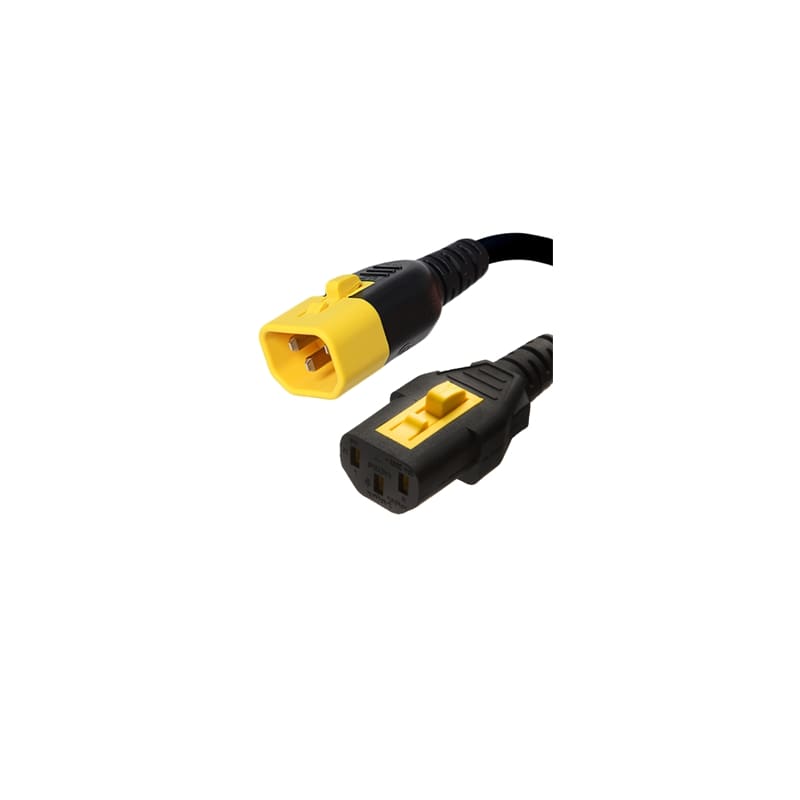 APC Locking Power Cord Kit, C13 to C14, 1.8M Length, 6 Pack - Image 4