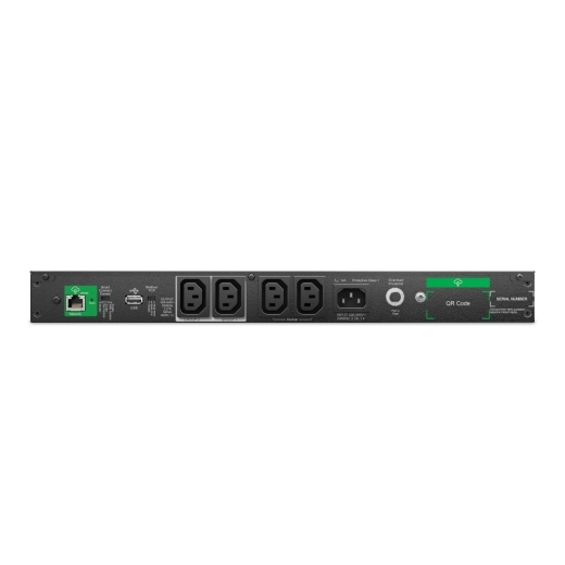 APC Smart-UPS 500VA/400W Line Interactive UPS, 1U Rackmount, 230V/10A Input, 4x IEC C13 Outlets, Li-Ion Battery, SmartConnect Port, Short Depth - Image 2
