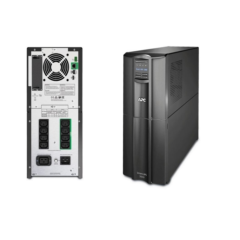 APC Smart-UPS 3000VA/2700W Line Interactive UPS,Tower,230V/16A Input,1x IEC C19 & 8x IEC C13 Outlets,Lead AcidBattery,SmartConnect(power cab not incl) - Image 4