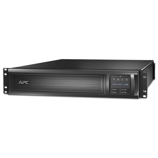APC Smart-UPS X, Line Interactive, 2200VA, Rackmount/tower convertible 2U, 208V-230V, 8x C13+1x C19 IEC, SmartSlot, Extended runtime