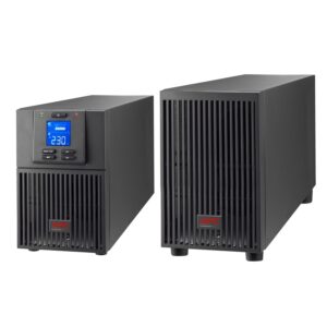 APC Easy UPS 1000VA/800W Online UPS, Tower Form Factor, 230V/10A Input, 3x IEC C13 Outlets, Lead Acid Battery, W/ Extended Battery Pack