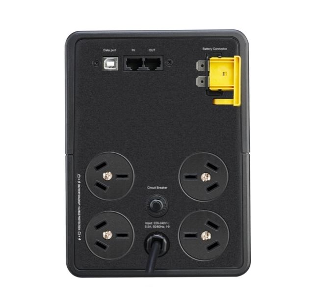 APC Back-UPS 1200VA/650W Line Interactive UPS, Tower, 230V/10A Input, 4x Aus Outlets, Lead Acid Battery - Image 3