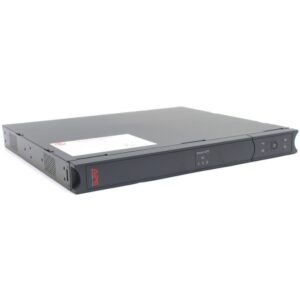APC Smart-UPS 450VA/280W Line Interactive UPS, 1U Rackmount, 230V/10A Input, 4x IEC C13 Outlets, Lead Acid Battery