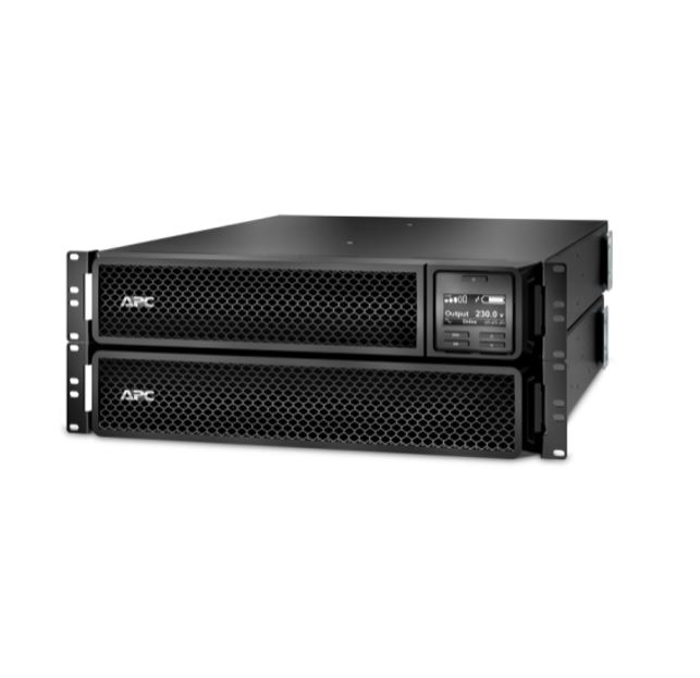 APC Smart-UPS 3000VA/2700W Online UPS, 2U Rackmount, 230V/16A Input, 2x IEC C19 & 8x IEC C13 Outlets, Lead Acid Battery, SmartSlot, W/ Rail Kit - Image 4
