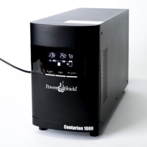 PowerShield Centurion Tower UPS 1000VA/1000W - 110V - Nema, reliable power backup for sensitive equipment, 2-year warranty