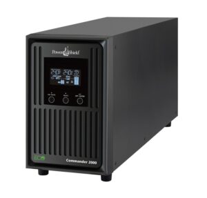 PowerShield Commander 2000VA/1800W - 10Amp, Line Interactive Pure Sine Wave Tower UPS with AVR, 2 AUS sockets, 10A, C13 x 3, 2-year warranty