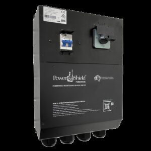 PowerShield Wall Mount 1:1 Maintenance Bypass Switch for 6-10kVA UPS, HW, Interlocked, facilitates safe maintenance procedures