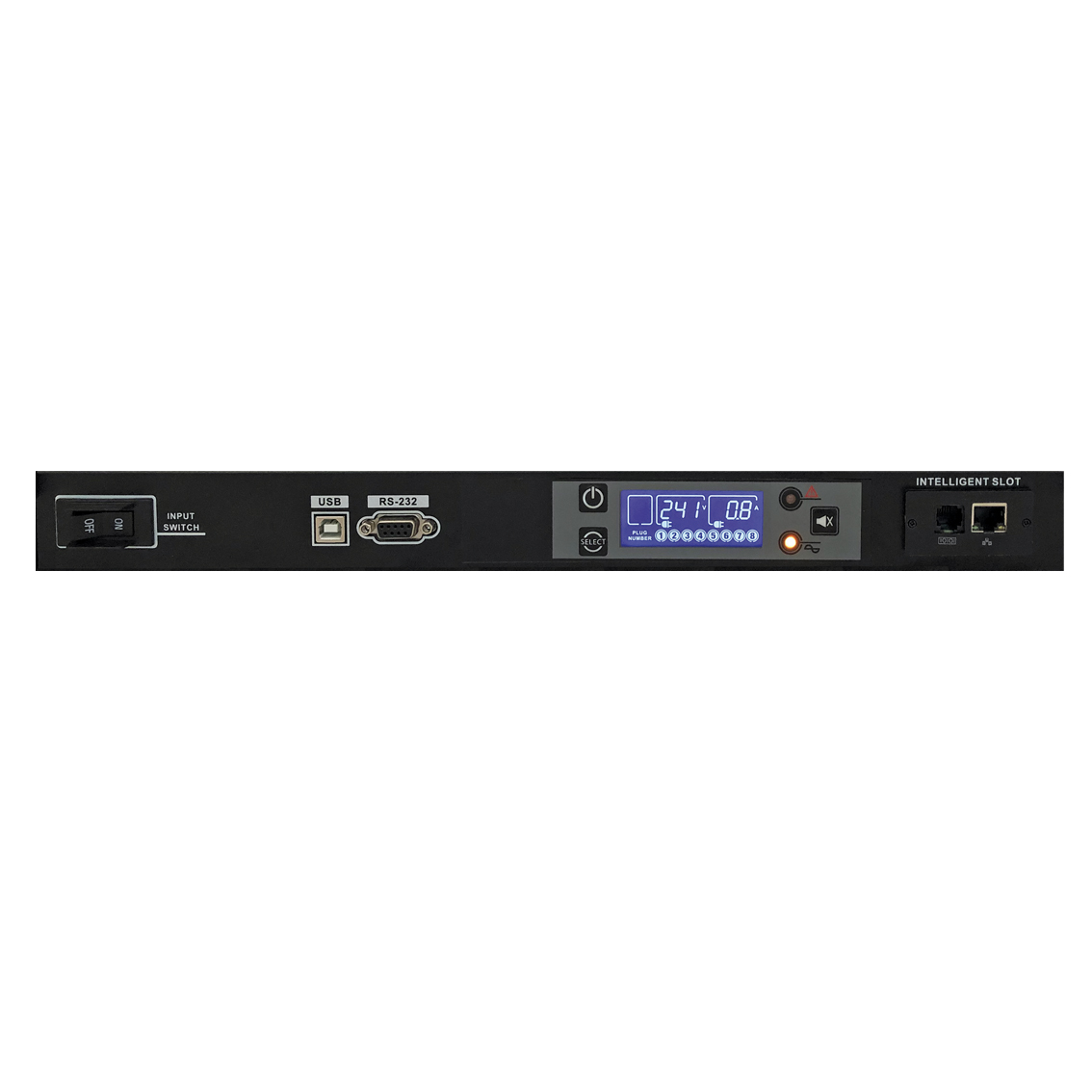 PowerShield Navigator Smart PDU, includes PSSNMPv4, 15Amp input, 8 x C13 outputs, efficient power distribution and monitoring - Image 2