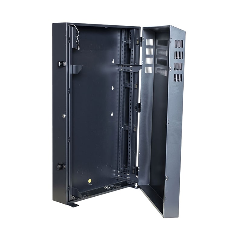 PowerShield Vertical Wall Mount Rack with 4U vertical capacity, provides secure and space-saving mounting for UPS systems - Image 2