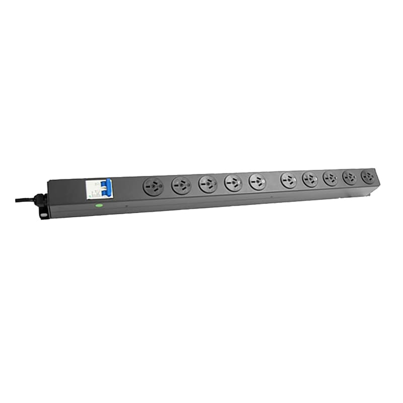 PowerShield Vertical PDU with 16A Aus Input plug, 10 x ANZ 10Amp outlets, provides reliable power distribution for vertical installations - Image 2