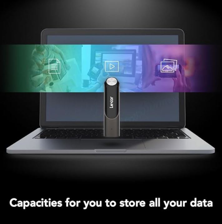 Lexar P30 256GB JumpDrive® USB 3.2 Gen 1 Flash Drive, up to 450MB/s read It is available in different capacities up to 1 TB to best suit your needs. - Image 4