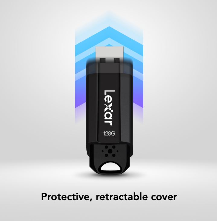 Lexar S80 128GB JumpDrive® USB 3.1 Flash Drive, up to 150MB/s read quickly transfer a 3GB 4K movie clip in less than 1 minute, compared to the 4 minu - Image 2