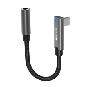 mbeat® Elite USB-C to 3.5mm Audio Adapter - Add Headphone Audio Jack to USB-C Computers, Laptops, Notebooks, Tablets, Smartphones - Space Grey