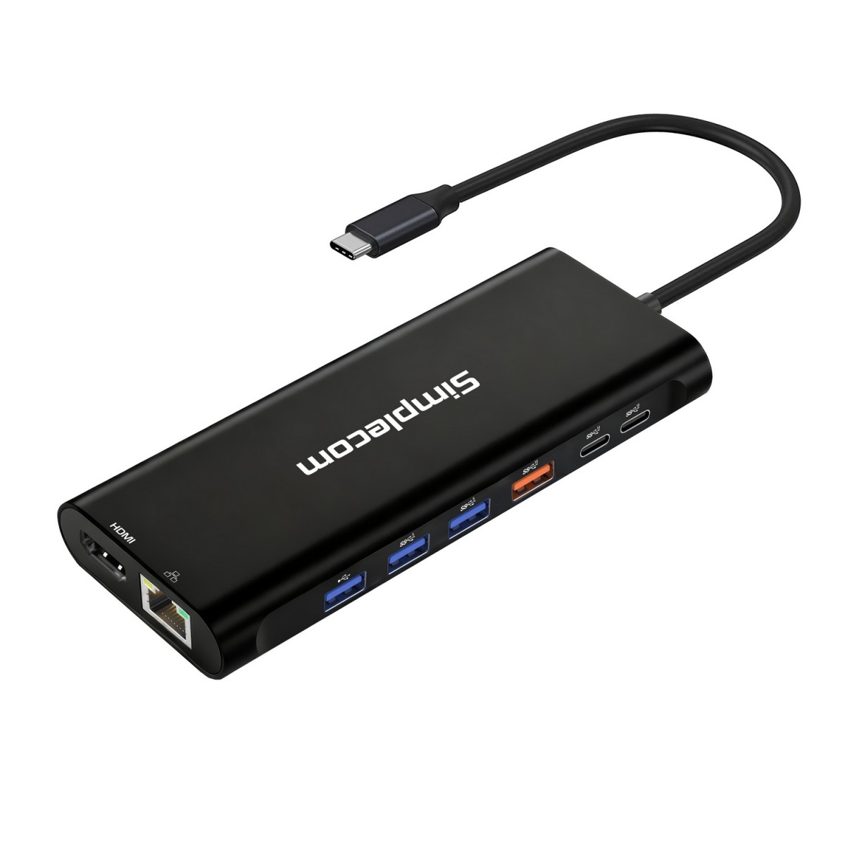 Simplecom CHT814 14-in-1 USB-C 4K Triple Display MST Docking Station with Dual HDMI DP - Image 2