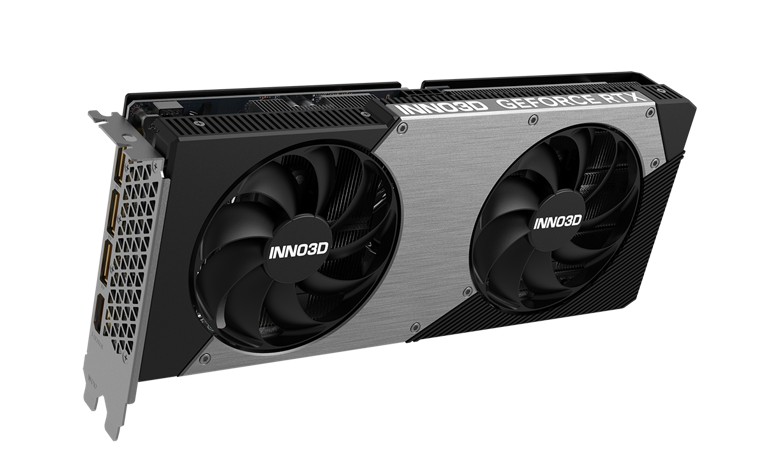 INNO3D nVidia GeForce RTX 5060 Ti TWIN X2 OC 8GB GDDR7, 2602MHz Boost Clock, RAM 28Gbps, 3xDP, 1xHDMI, 250x116x41mm - Image 3