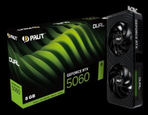 PALIT RTX5060 DUAL 8GB GDDR7 128bit 3-DP HDMI NE75060019P1-GB2063D