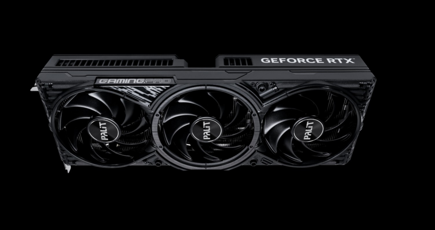 PALIT RTX5080 GAMINGPRO 16GB GDDR7 256bit 3-DP HDMI PCI-E 5.0 4K 3 slot NE75080019T2-GB2031A - Image 4