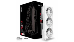 XFX Swift AMD Radeon RX 9060XT OC White Triple Fan Gaming Edition with 16GB GDDR6 HDMI 2xDP, AMD RDNA™ 4 (RX-96TS316W7)