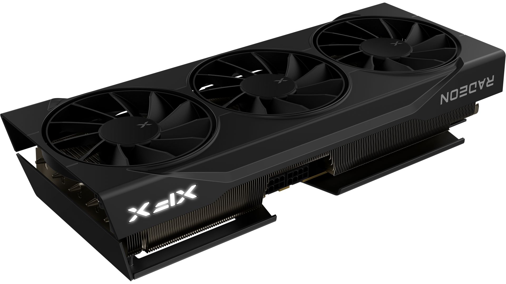 XFX Swift AMD Radeon RX 9070XT Triple fan Gaming Edition with 16GB GDDR6 HDMI 3xDP, AMD RDNA™ 4 (RX-97TSWF3B9) - Image 4