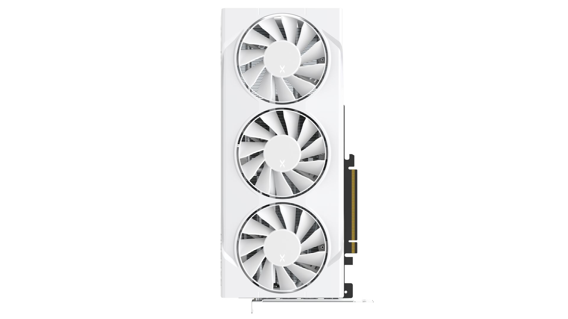 XFX Swift AMD Radeon RX 9070XT White Triple fan Gaming Edition with 16GB GDDR6 HDMI 3xDP, AMD RDNA™ 4 (RX-97TSWF3W9) - Image 2